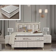 Tutku Wooltouch Yatak, Baza, Başlık 3'lü Set