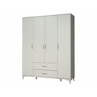 Beyaz E108 Gardırop