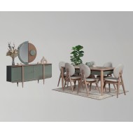 Loren Yemek Odası Takımı