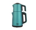 Stilevs Çays Inox Çelik Çay Makinesi 1650w Sedefli Mavi