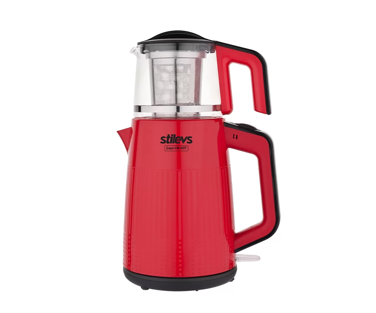 Stilevs Çays Cm-37 Çay Makinesi 1650w Kırmızı