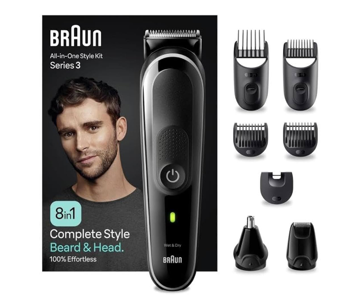 Braun Mgk3440 Series 3 Hepsi Bir Arada Erkek Bakım Kiti Şekillendirici 8 İn1