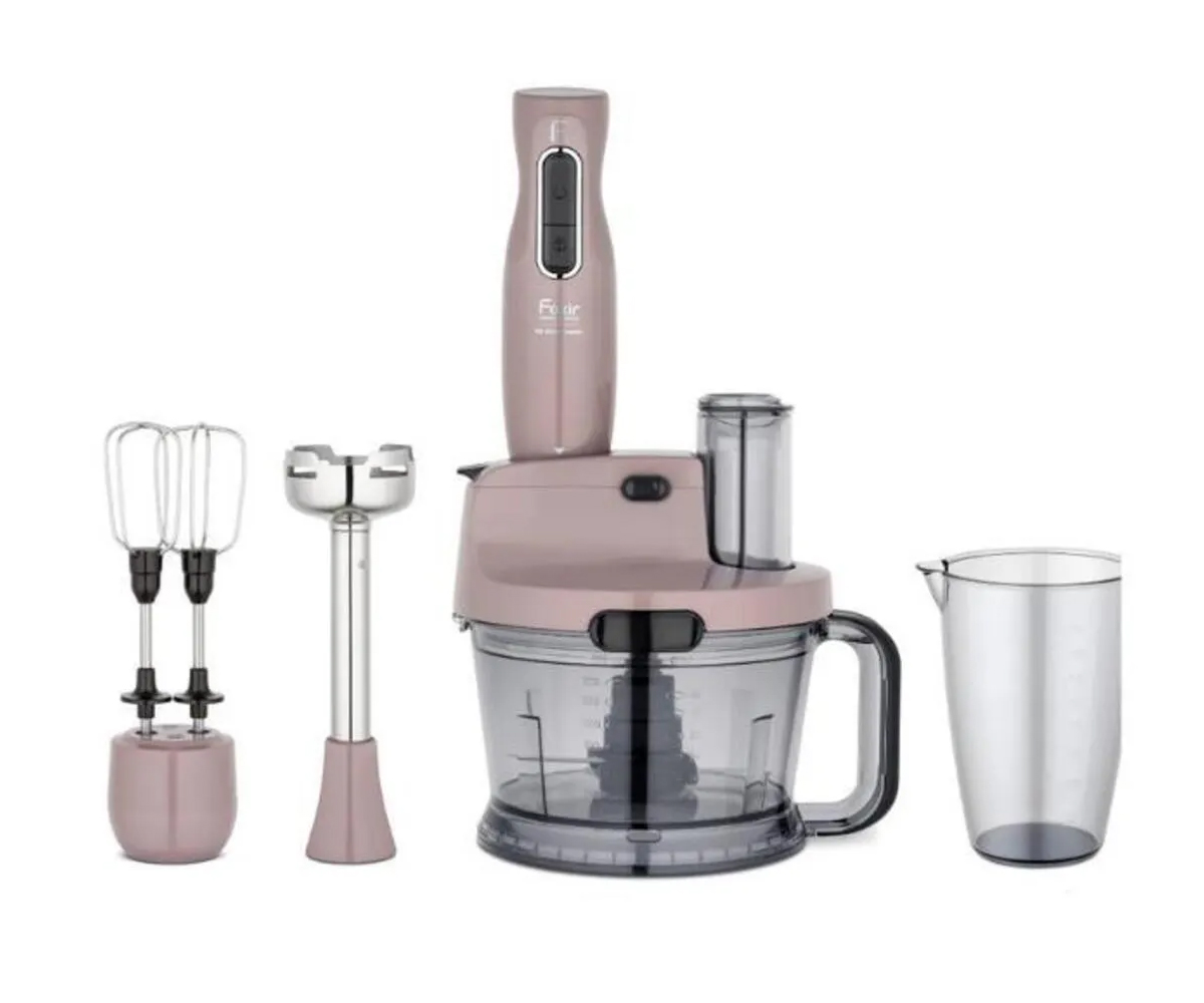 Fakir Mr Chef Quadro Blender Seti 1000W Gri