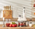 Homend Functionall 2807H Mutfak Robotu Krem Gri