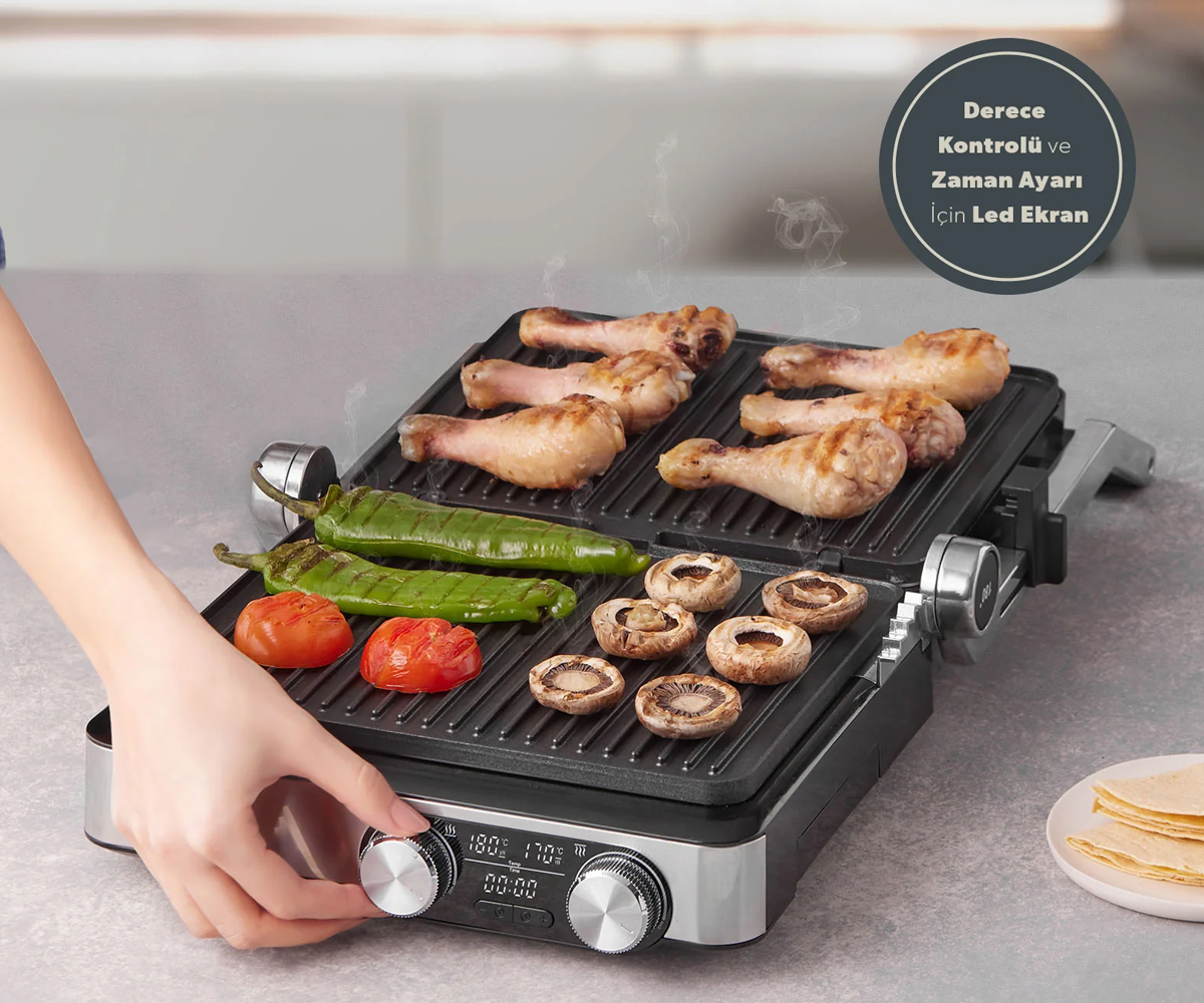 Homend Grıllıant 1340h Tost Makinesi Inox