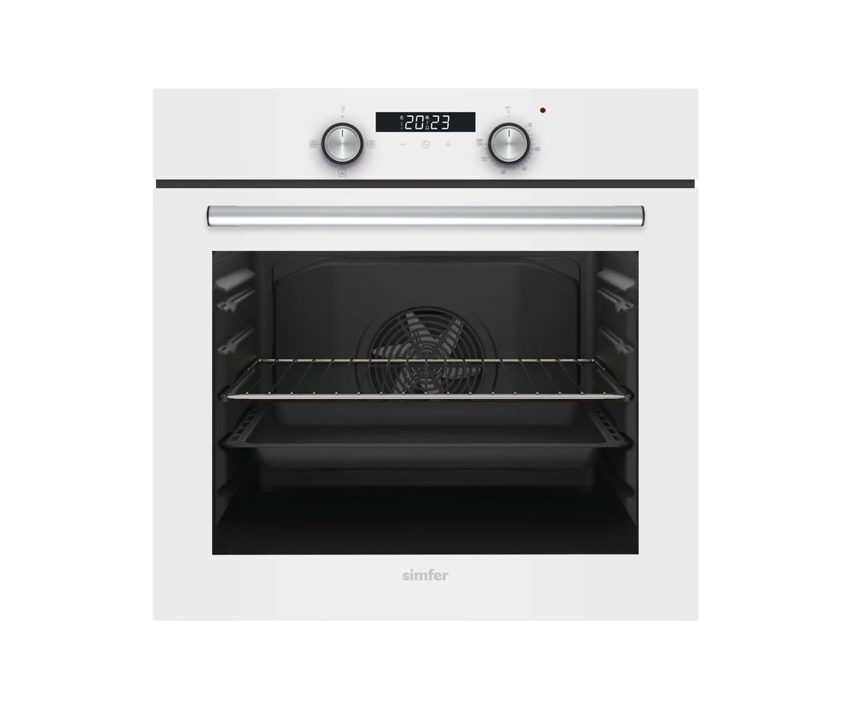 Simfer Ankastre Set 3'lü Cam Beyaz Diamond Dijital Simfer Ankastre Set 3'lü Cam Beyaz Diamond Dijital