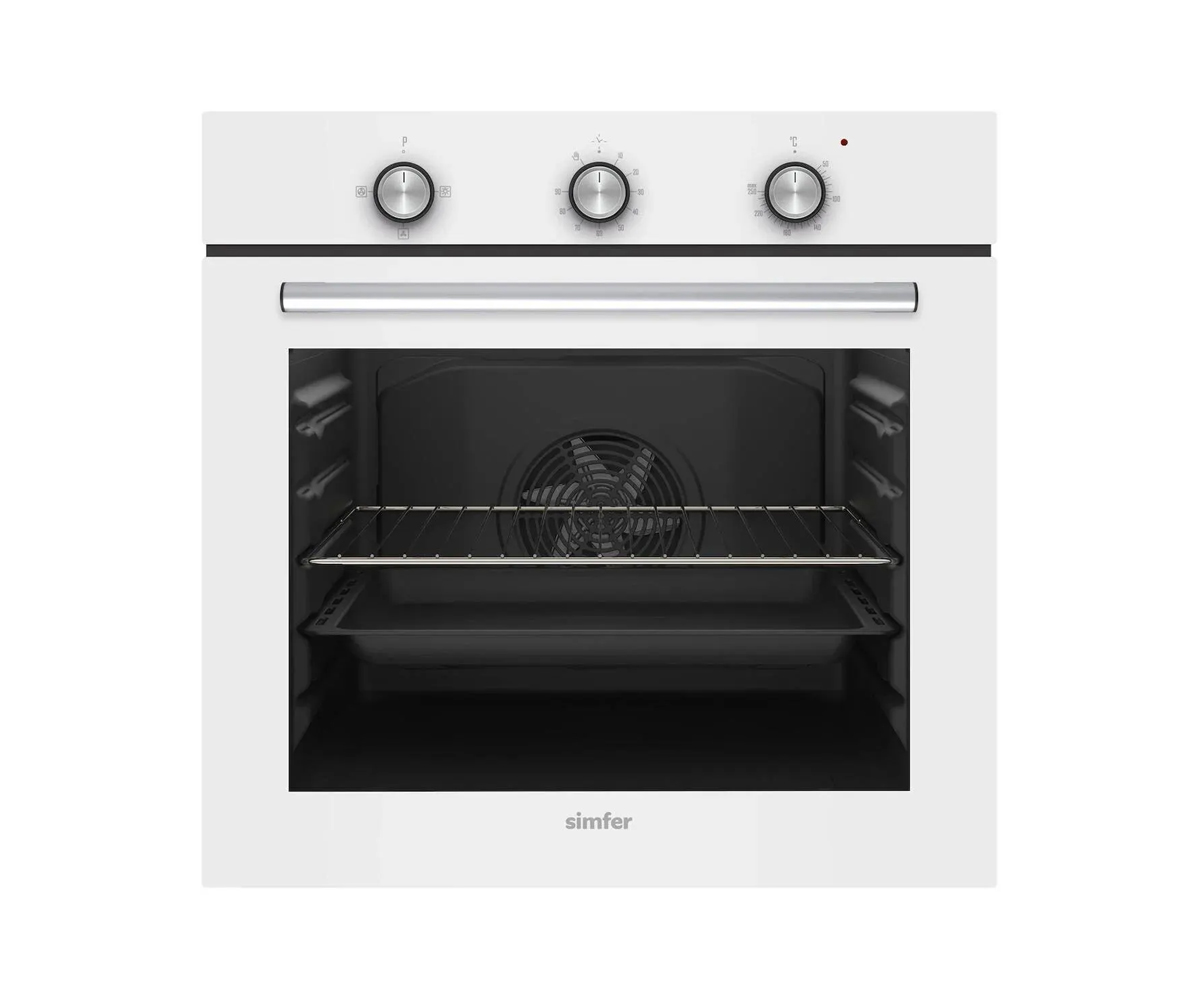 Simfer Ankastre Set 3'lü Cam Beyaz Diamond Class Simfer Ankastre Set 3'lü Cam Beyaz Diamond Class