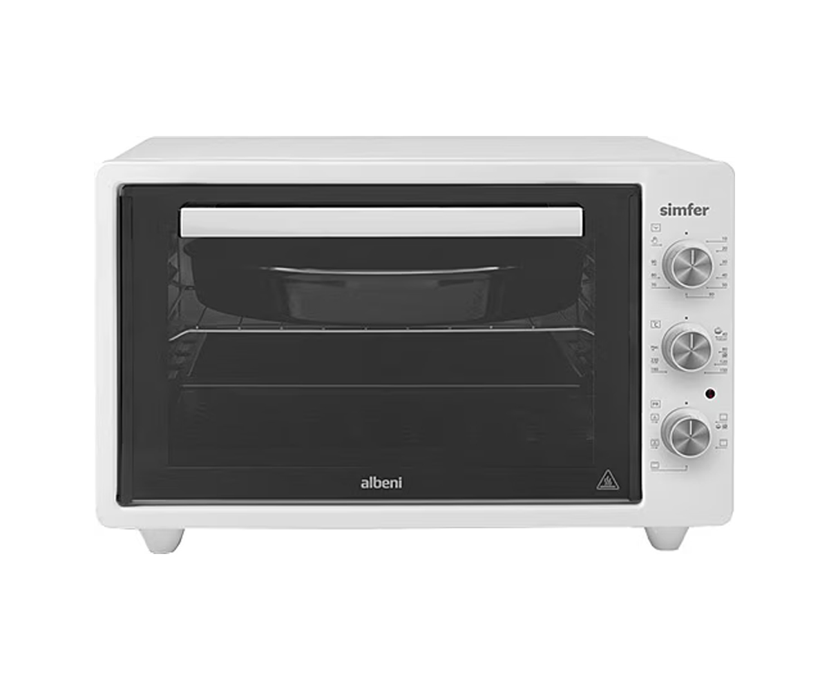 Simfer M4242 Midi Fırın Turbo 6 Fonksiyon 42lt Beyaz