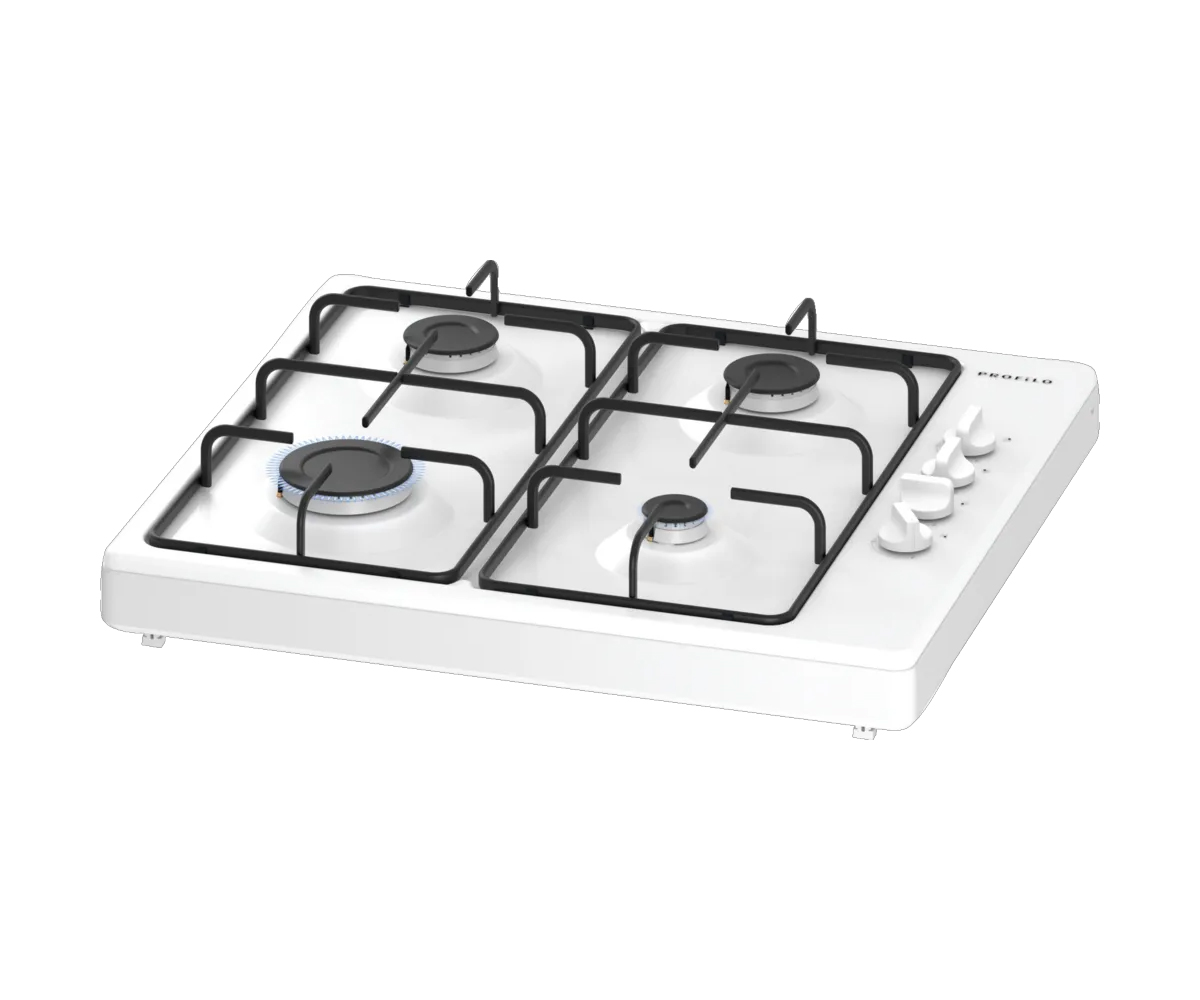 Profilo Ob30p2b82d Set Üstü Ocak Beyaz Emaye Dg 60 Cm