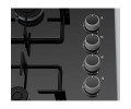 Profilo Oo30p6o12d Set Üstü Ocak Siyah Cam Dg 60 Cm