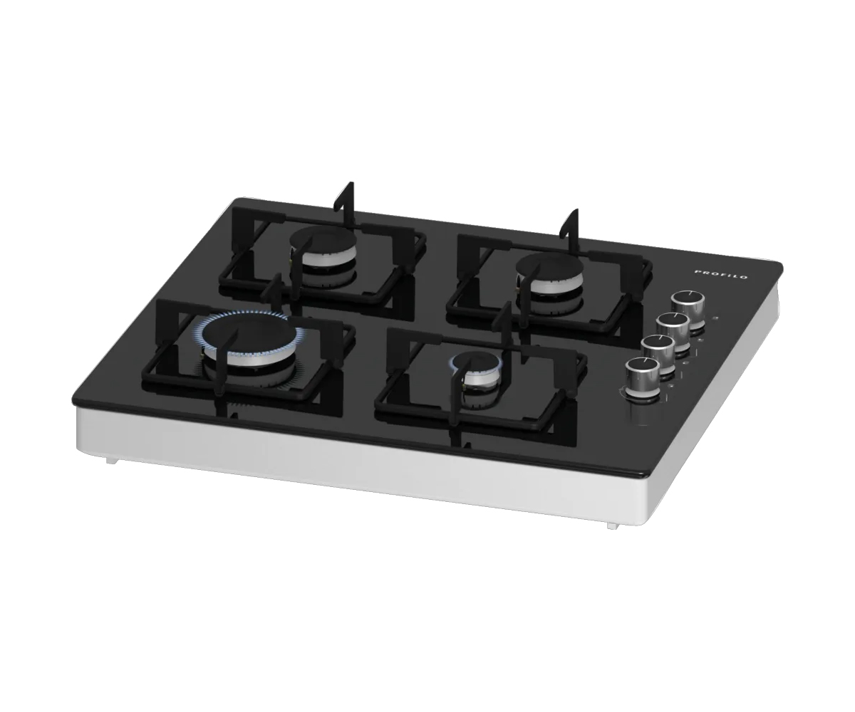 Profilo Oo30p6o12d Set Üstü Ocak Siyah Cam Dg 60 Cm