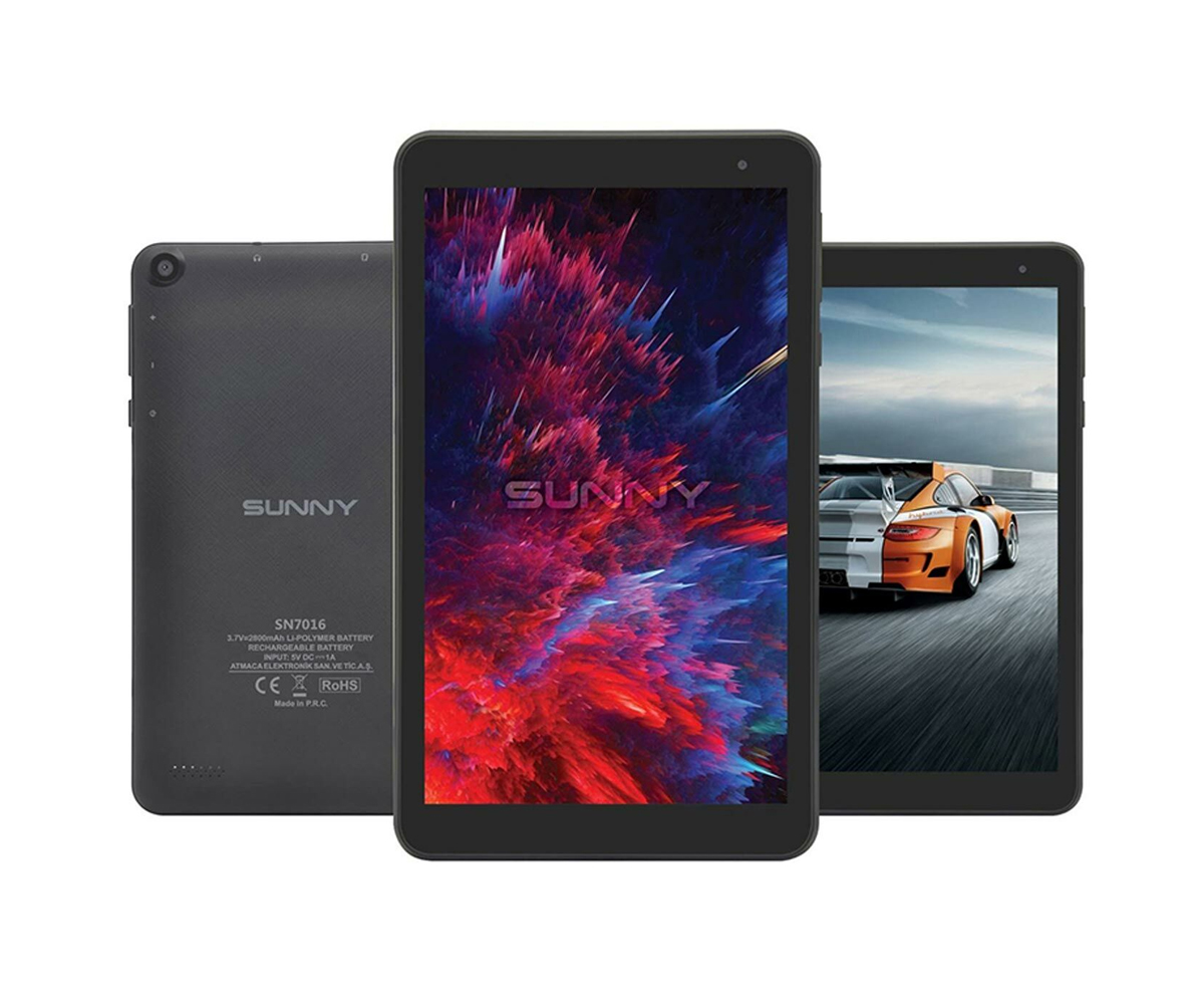 Sunny Tablet Sn7016 7.0 16gb 2mp Ön 5mp Arka 1 Ram 1,5 Chz Siyah